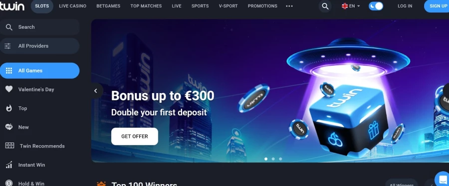 Twin Casino História e desenvolvimento